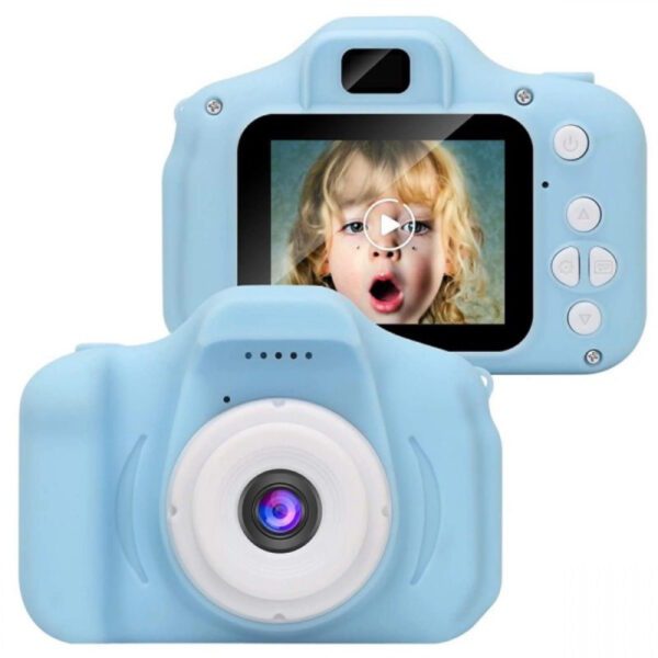 HD Μίνι Ψηφιακή Παιδική Φωτογραφική Μηχανή (Μπλε) 170321